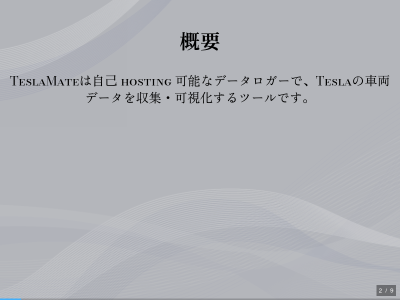 teslamateのサムネイル（2ページ目）
