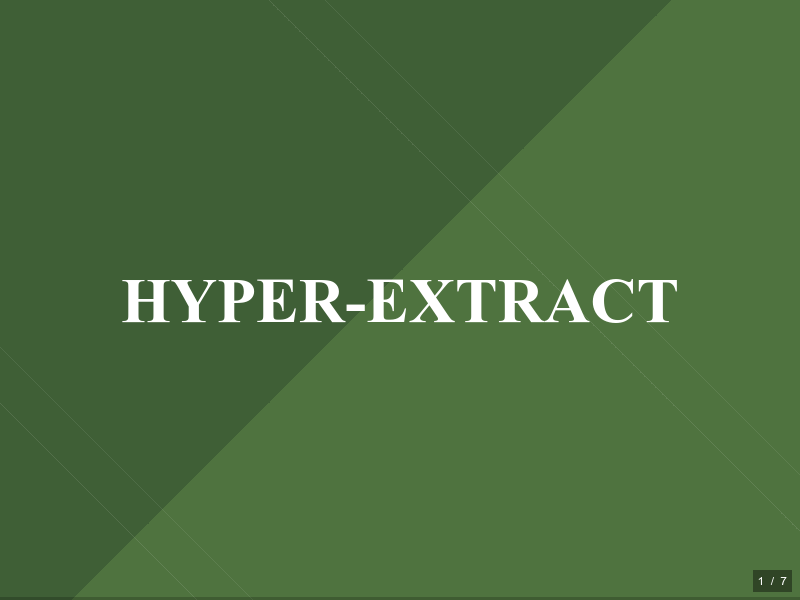 Hyper-Extract