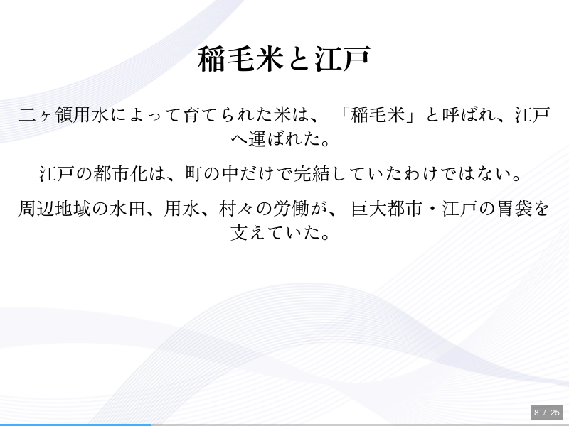 二ヶ領用水と久地円筒分水の歴史のサムネイル（8ページ目）