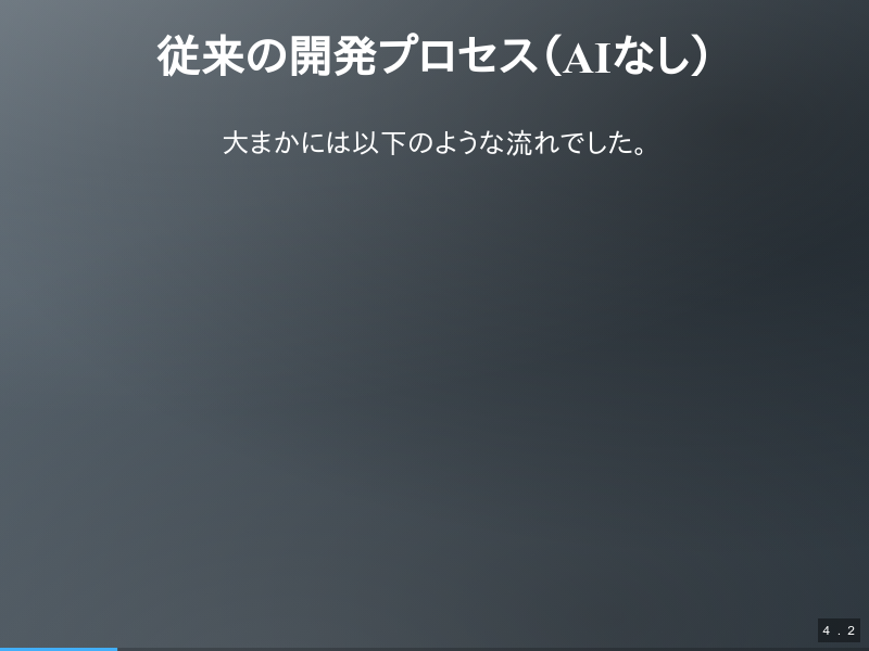 AI導入で個人開発はどう変わったかのサムネイル（6ページ目）