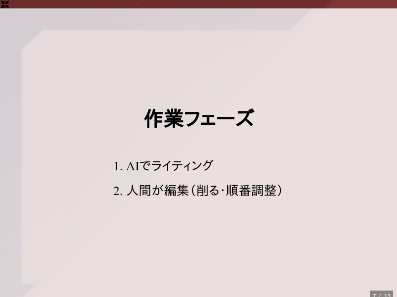 スライド作成の型まとめのサムネイル（7ページ目）