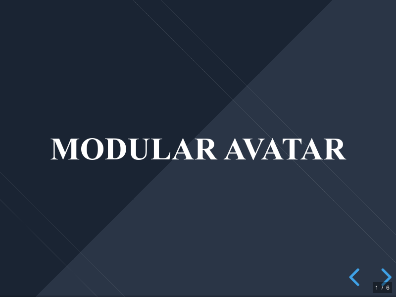 Modular Avatarのサムネイル（1ページ目）